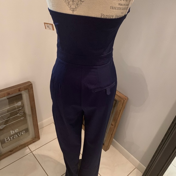Navy colored ROMPER - Picture 5 of 8